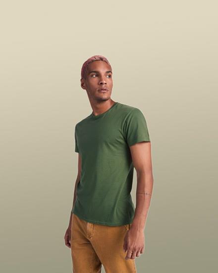 T-shirt Roly Beagle med tryck Militärgrön