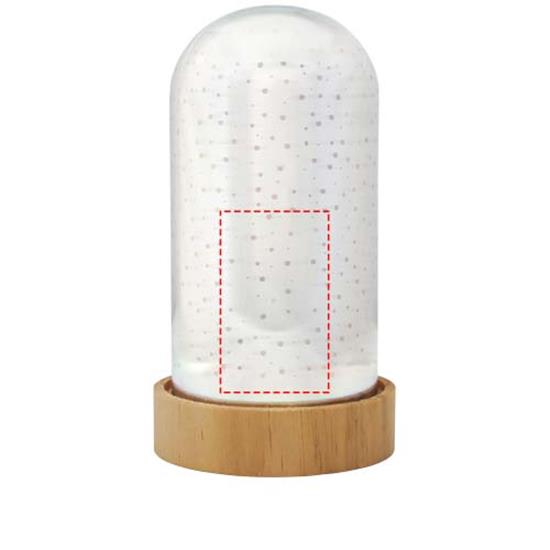Cosmique bordslampa med tryck Marinblå