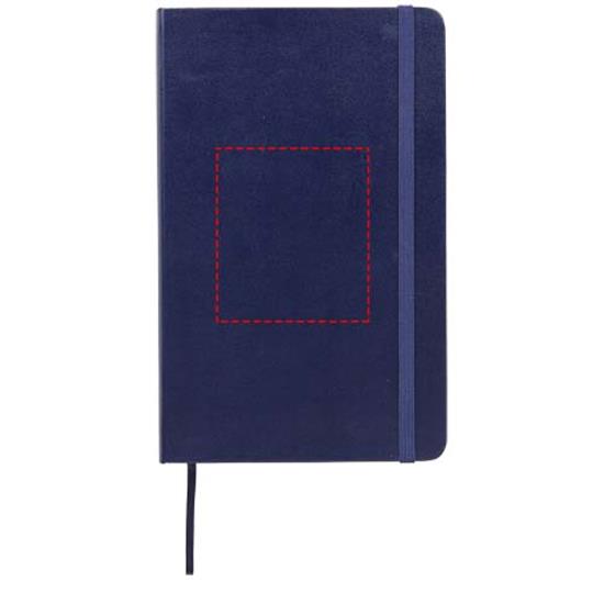Anteckningsbok Moleskine Classic L, hårt omslag – linjerad med tryck Blå