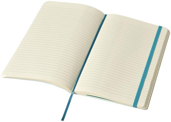 Anteckningsbok Moleskine Classic L, mjukt omslag – linjerad med tryck Blå