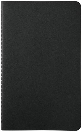 Anteckningsbok Moleskine Cahier Journal L – blankt med tryck Svart
