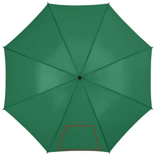 Paraply Barry 23" med tryck Grön
