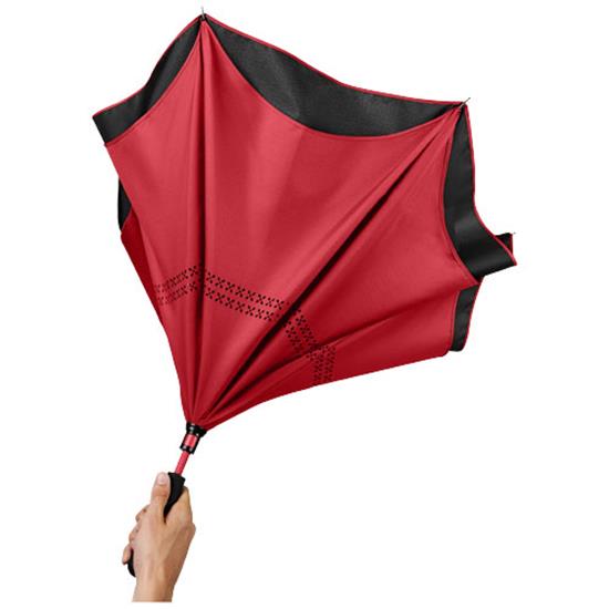 Stormparaply Yoon 23" med tryck Röd