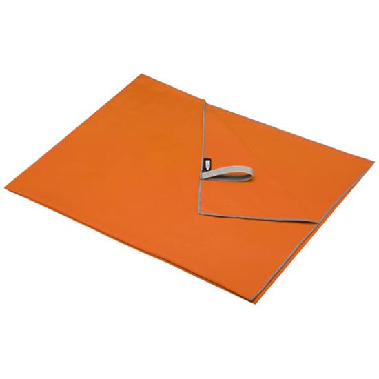 Sporthandduk Pieter 100x180cm med tryck Orange