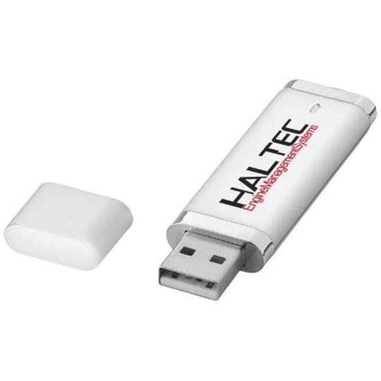 USB-minne Even 4GB med tryck Silver
