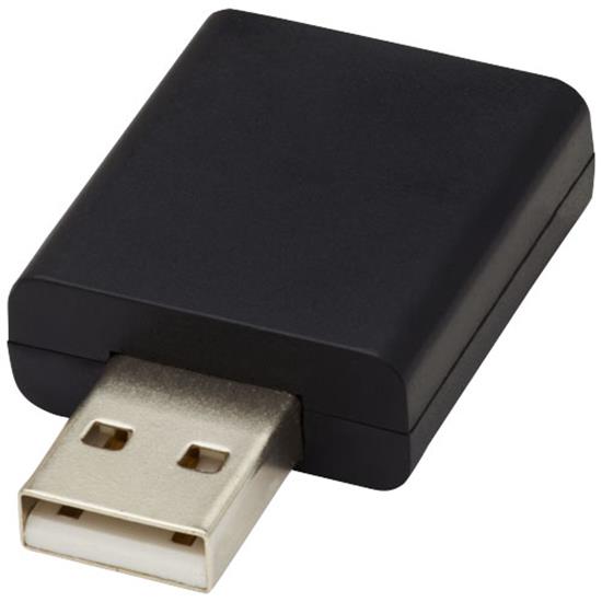 USB-datablockare Incognito med tryck Svart