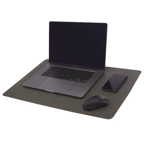 Skrivbordsunderlägg Hybrid 60x40cm med tryck Mörkgrå