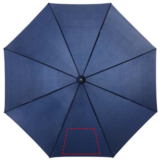 Paraply Lisa 23" med tryck Marinblå
