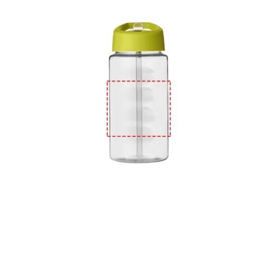 Sportflaska H2O Active® Bop 500ml rPET med piplock med tryck Limegrön