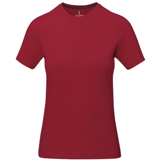 T-shirt Nanaimo Dam med tryck Röd