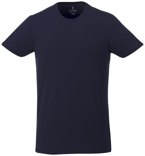 T-shirt Balfour GOTS ekologisk med tryck Marinblå