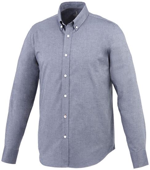 Skjorta Vaillant med tryck Marinblå