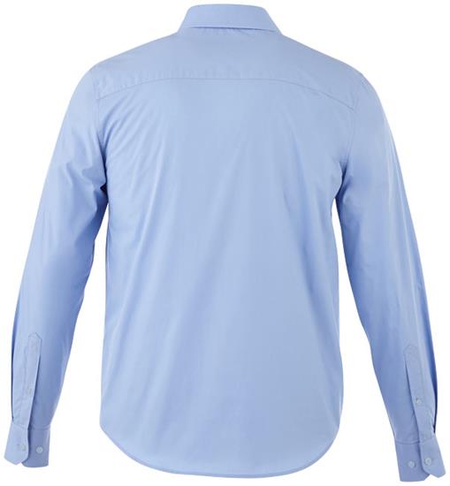 Skjorta Hamell Stretch med tryck Ljusblå