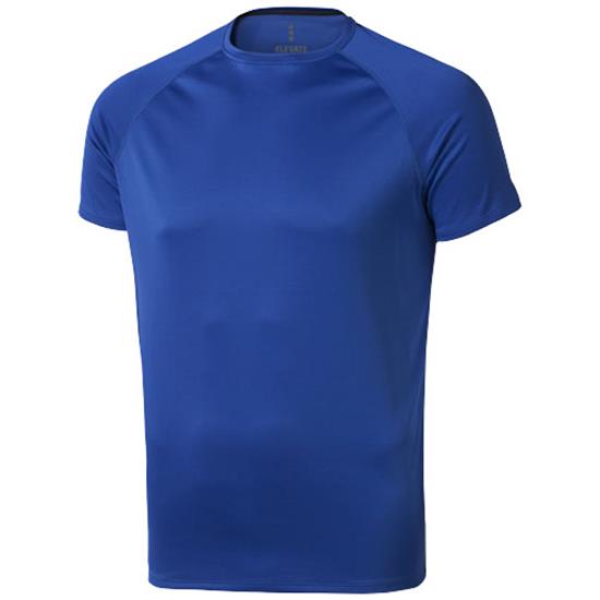 Funktions T-shirt Niagara med tryck Blå
