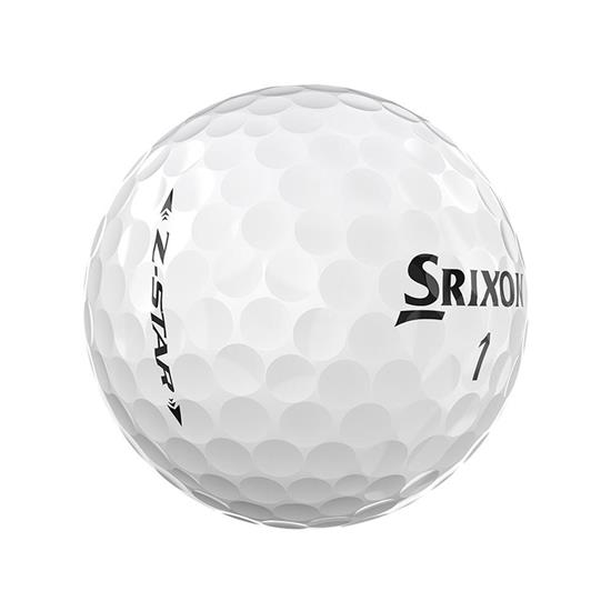 Golfboll Srixon Z-Star med tryck Vit