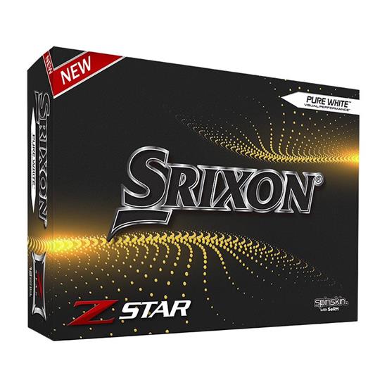 Golfboll Srixon Z-Star med tryck Vit