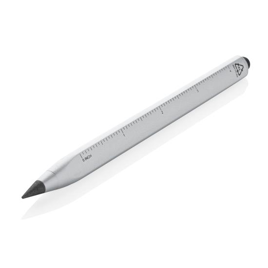 Infinity-penna Eon Aluminium multifunktionell med tryck Silver
