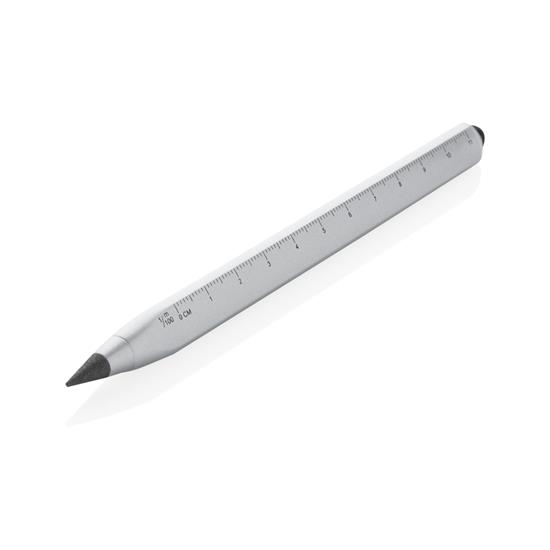 Infinity-penna Eon Aluminium multifunktionell med tryck Silver