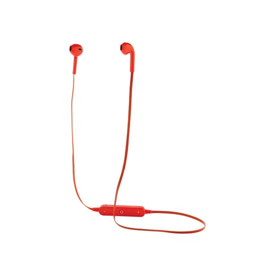 Öronsnäckor Bluetooth med tryck Röd
