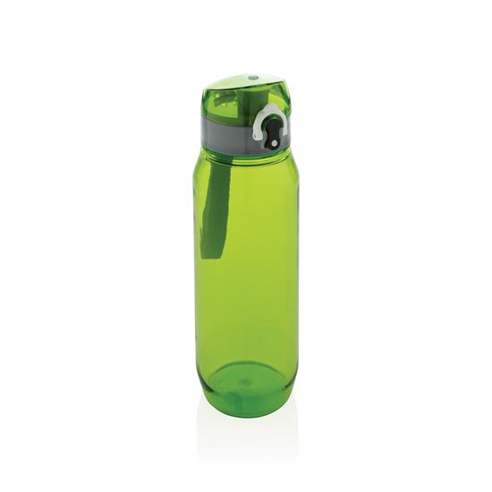 Vattenflaska Tritan XL 800ml med tryck Grön