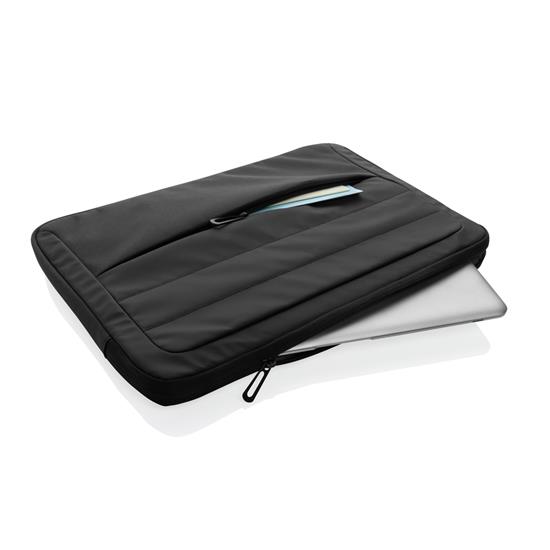 Laptopsleeve Armond AWARE™ 15.6" med tryck Svart