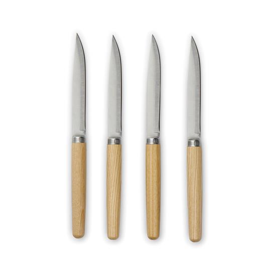 Köttknivar VINGA Retro med tryck Silver