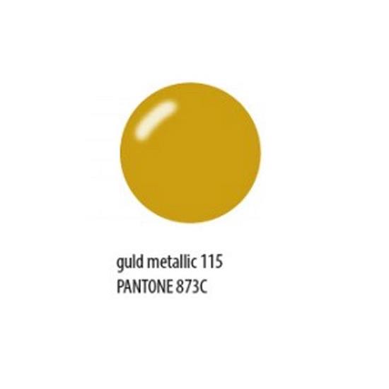 Jätteballong Metallic 80cmØ med tryck Guld