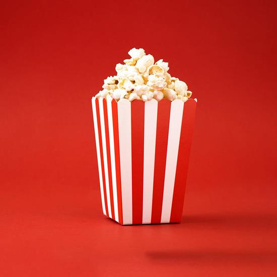Popcornbägare 1 L med tryck Egen design