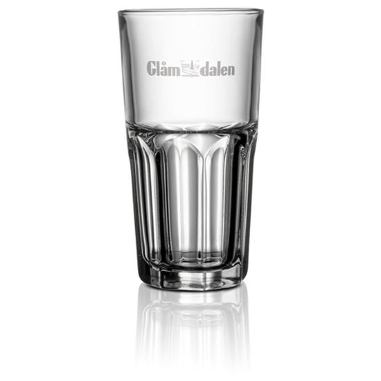 Glas Granity 310ml med tryck Vit