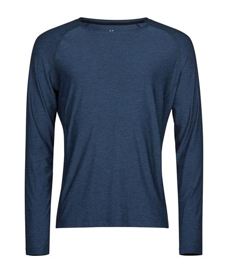 Funktions Långärmad T-shirt TeeJays COOLdry med tryck 