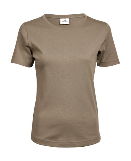 T-shirt TeeJays Interlock Dam med tryck Kit