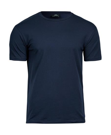 T-shirt TeeJays Stretch med tryck Marinblå